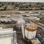 Bid to prevent catastrophe with leaking California chemical tank