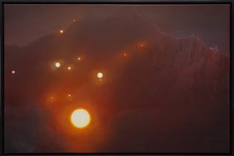 Blood-Red Landscapes by Andrew McIntosh Conjure the Terrifying Unknown — Colossal