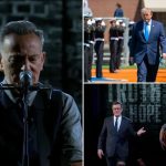 Bruce Springsteen jabs Trump, Paramount on Stephen Colbert’s second-to-last ‘Late Show’