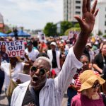 Bus riders to Montgomery retrace old steps while fighting a new fight : NPR