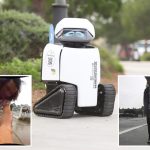 City robots doused in beer and violently attacked as police hunt suspects