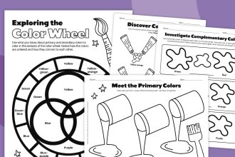 Color Theory Worksheets