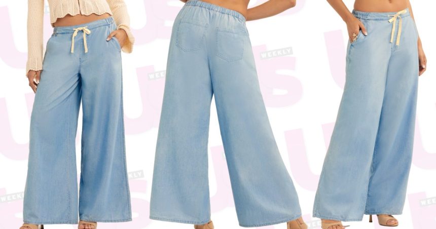 Comfortable, Flattering Pull-On Wide-Leg Pants at Walmart