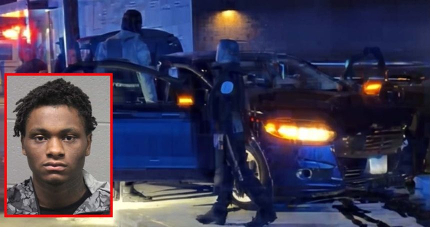 Driver charged with trying to murder 5 Chicago police officers by ramming car into them at street gathering