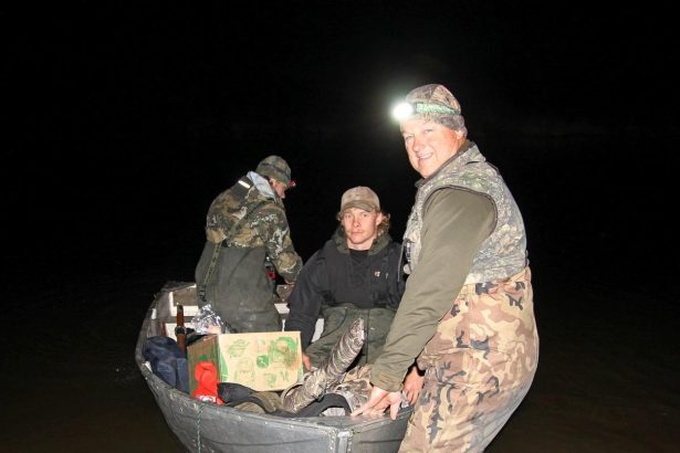 Early start, calm conditions for duck-shooters