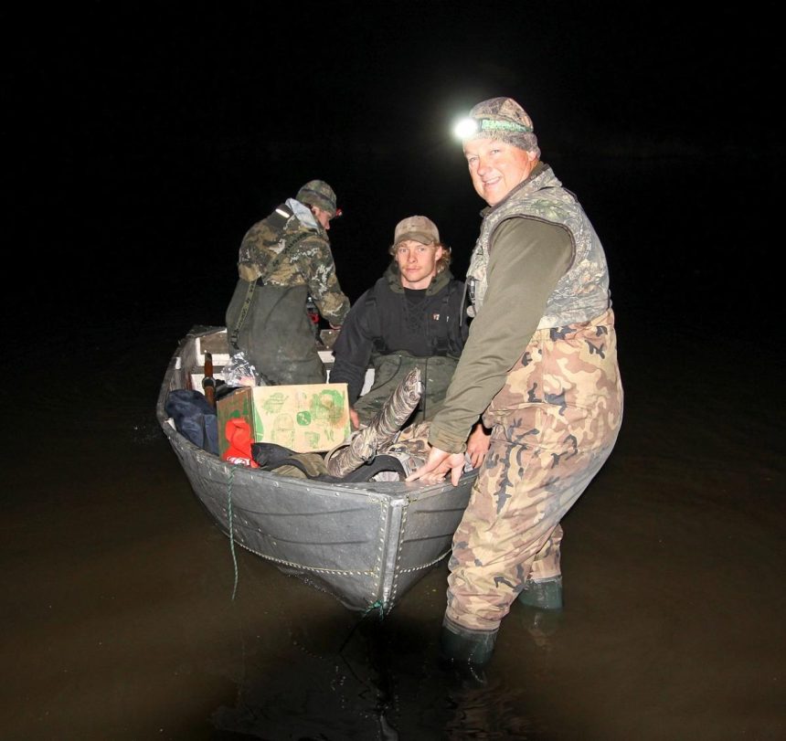 Early start, calm conditions for duck-shooters
