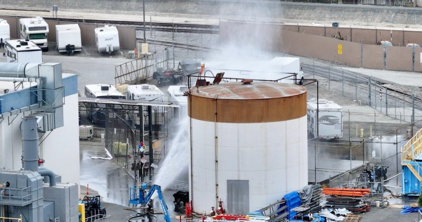 Evacuation Ordered In California After Chemical Tank Leak