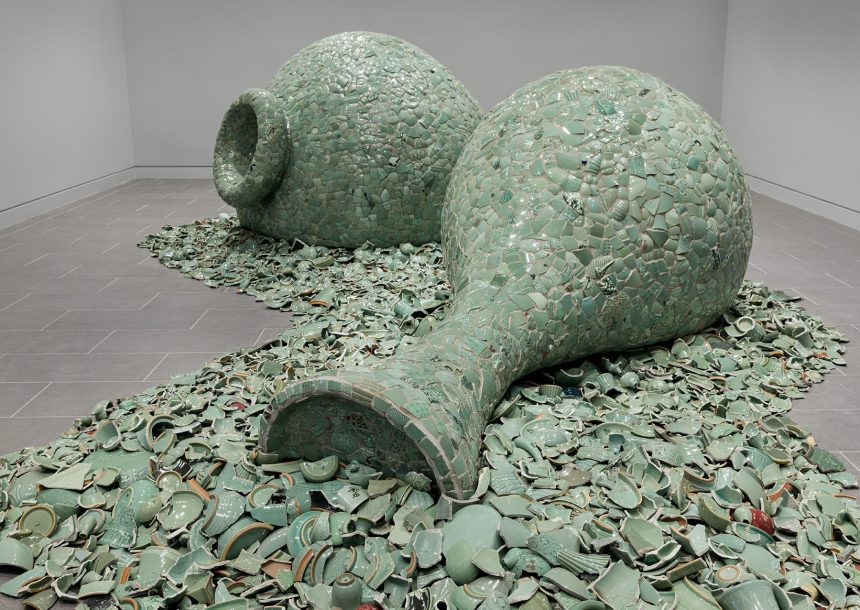 From Two Tons of Celadon, Jean Shin Sculpts a Metaphor for the Korean Diaspora — Colossal