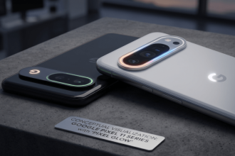 Google Pixel Glow Designs Shown by Gemini