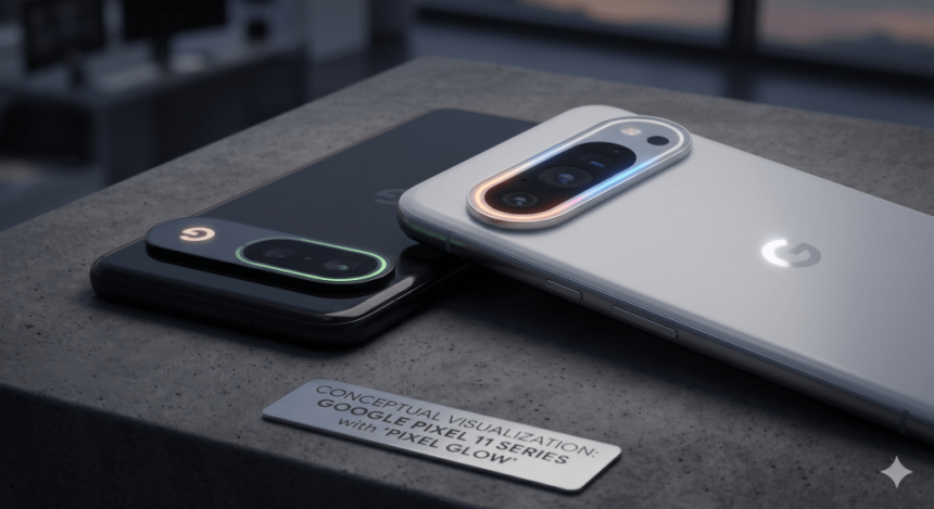Google Pixel Glow Designs Shown by Gemini
