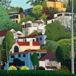 Hilary Pecis Paints Saturated Snapshots of West Coast Life — Colossal