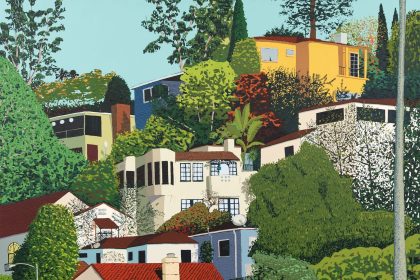 Hilary Pecis Paints Saturated Snapshots of West Coast Life — Colossal