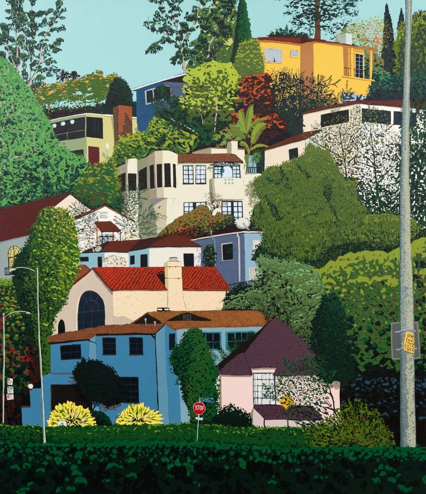 Hilary Pecis Paints Saturated Snapshots of West Coast Life — Colossal