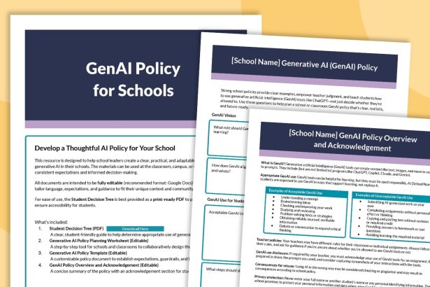How To Write an AI Policy for Schools: Guide and Free Templates