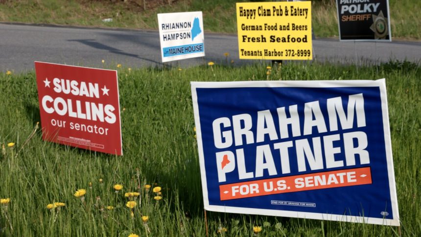 In pitch to voters, Susan Collins touts funds for Maine, Senate seniority : NPR