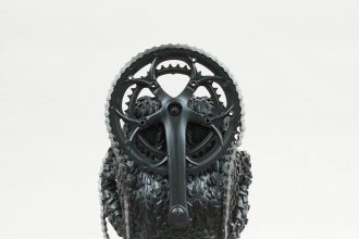 Kim Dacres Revitalizes Sleek Tires, Chains, and Gears in Defiant Sculptures — Colossal
