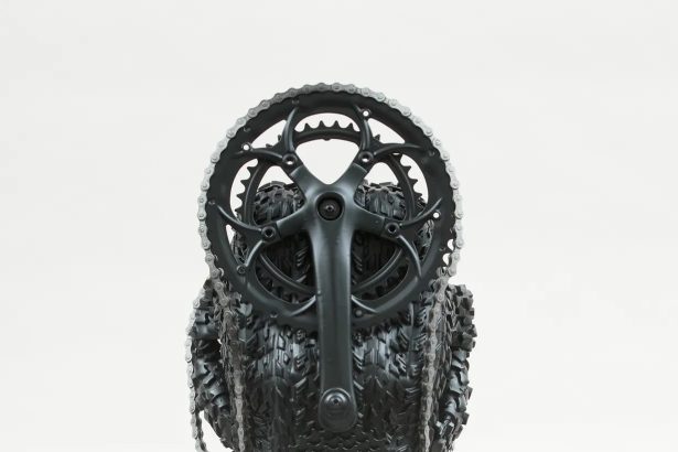 Kim Dacres Revitalizes Sleek Tires, Chains, and Gears in Defiant Sculptures — Colossal