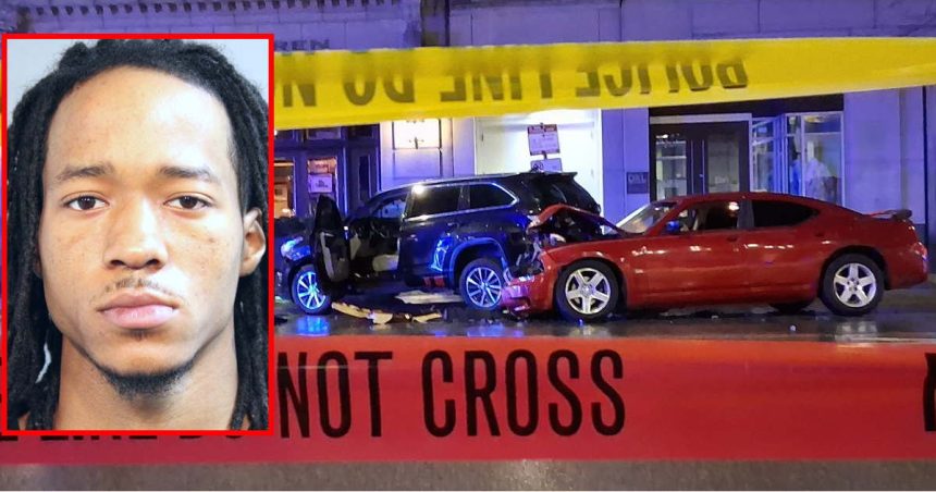 Man charged in Mag Mile shootout that wounded woman, broke bystander’s legs