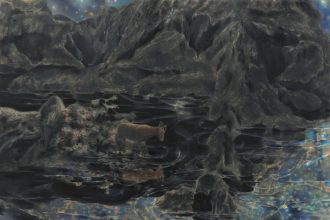 Matte Marble Dust Glimmers Across Marin Majic’s Enigmatic Scenes — Colossal
