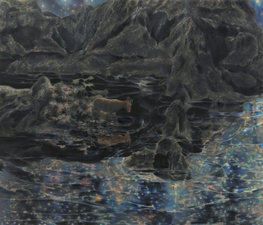Matte Marble Dust Glimmers Across Marin Majic’s Enigmatic Scenes — Colossal