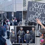 May Day protests ramp up in LA as agitators descend on federal building