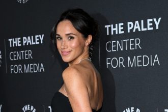 Meghan Markle’s Black Dress Style Secretly Hides the Tummy