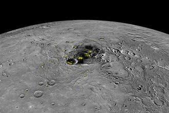 Mercury may have gained all of its unexpected water in a single day