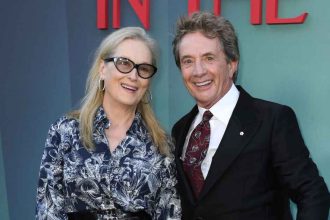 Meryl Streep and Martin Short Sit Intimately in Restaurant