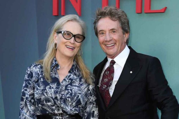 Meryl Streep and Martin Short Sit Intimately in Restaurant