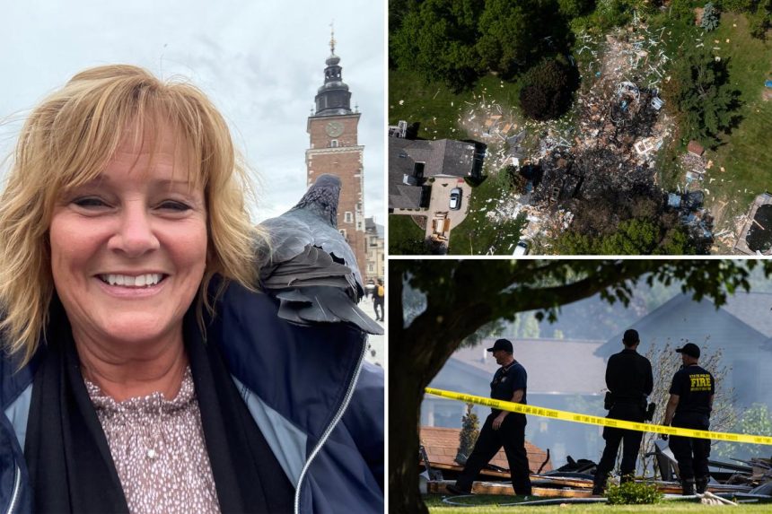Michigan husband Doug Preston killed, wife Lucy injured after home explodes in attempted murder-suicide