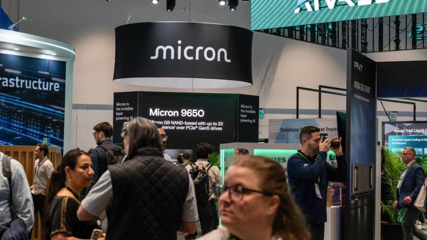Micron stock sends a strong signal amid chip shortage