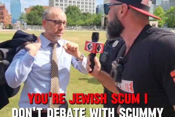 Neo-nazi antisemetic conspiracy theorist unleashes vile Jewish attack in latest sick social media stunt: ‘Your Holocaust was fake’