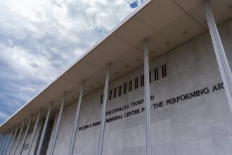 President Trump’s name must come off of the Kennedy Center, judge rules : NPR