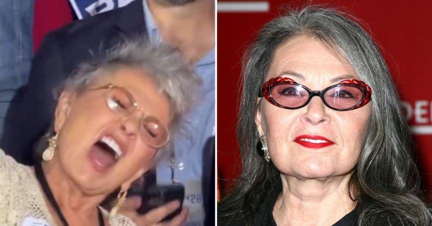 Roseanne Barr Faces Savage Backlash After Showing Off Dance Moves at Rally
