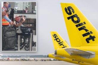Spirit Airlines accused of failing to assist dementia patient who wandered out of airport, killed by car: lawsuit