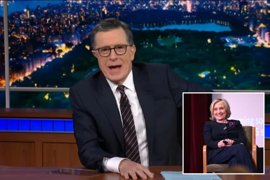 Stephen Colbert reveals unaired ‘Late Show’ Hillary Clinton graphic that never aired
