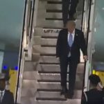 Trump Can Barely Walk As He Arrives In China With A Lumbering Thud