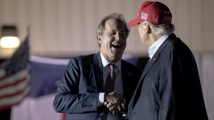 Trump endorses Ken Paxton in Texas Senate primary runoff : NPR