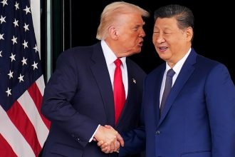 Trump goes to China as Iran war smolders : NPR
