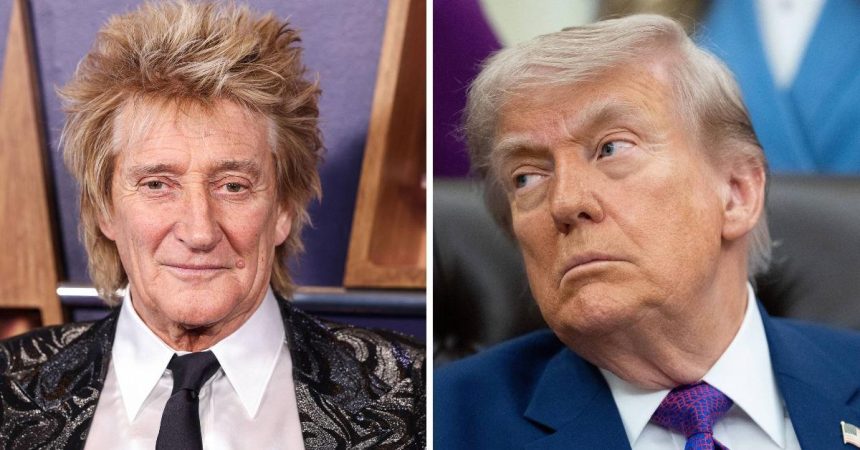 Trump’s Revenge Plan on Rod Stewart Revealed
