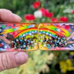 Vibrant Miniature Dioramas Burst from Vintage Compacts by Shannon Taylor — Colossal