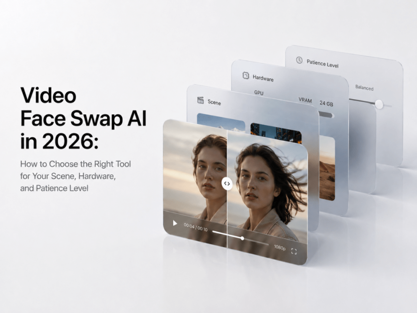 Video Face Swap AI in 2026: How to Choose the Right Tool for Your Scene, Hardware, and Patience Level