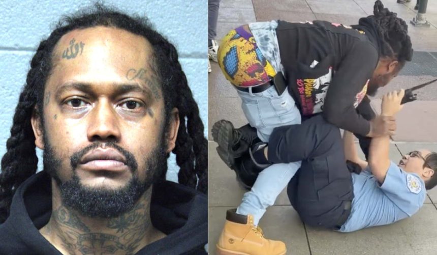 Viral video of Loop cop brawl comes with a catchy story. Here’s what CPD says really happened.