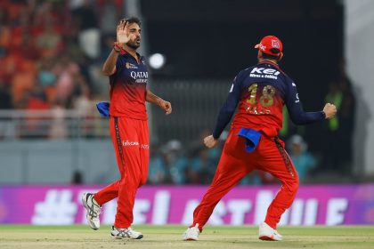 Virat Kohli and Rohit Sharma react as Tilak Varma chops on for 57 to Bhuvneshwar Kumar in RCB vs MI IPL 2026 clash [Watch]