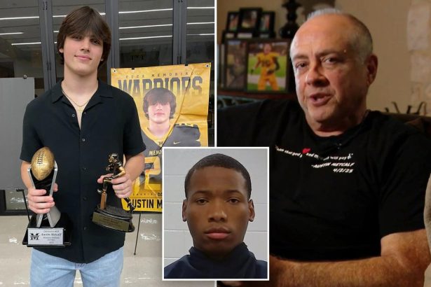 Austin Metcalf’s dad has incredibly moving reaction to Karmelo Anthony’s sentencing — as he hits out at race-baiting agitators