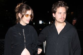 Barbara Palvin Nails Sporty Maternity Style at a World Cup Party