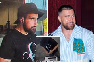 Cops hunting for Travis Kelce lookalike over stolen purse