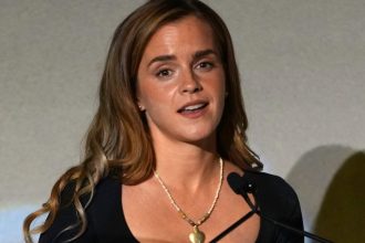 Emma Watson Makes Rare Public Appearance With Prince William