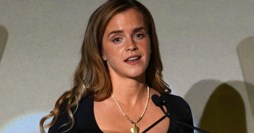 Emma Watson Makes Rare Public Appearance With Prince William