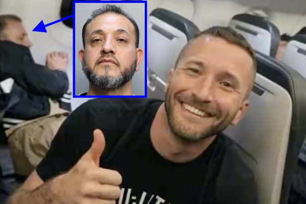 Former MMA fighter helps subdue passenger who tried to open exit door on Chicago-bound flight